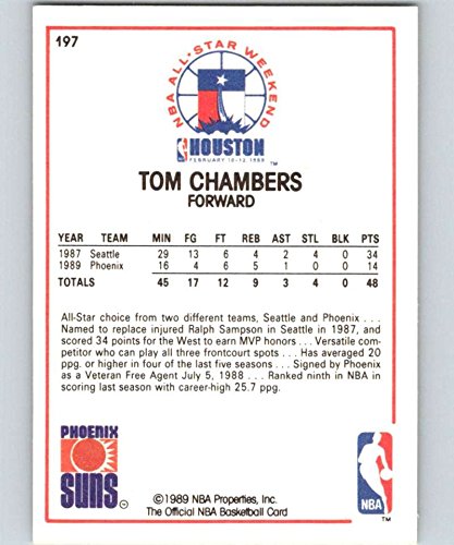 Amazon.com: 1989-90 NBA Hoops #197 Tom Chambers Phoenix Suns AS